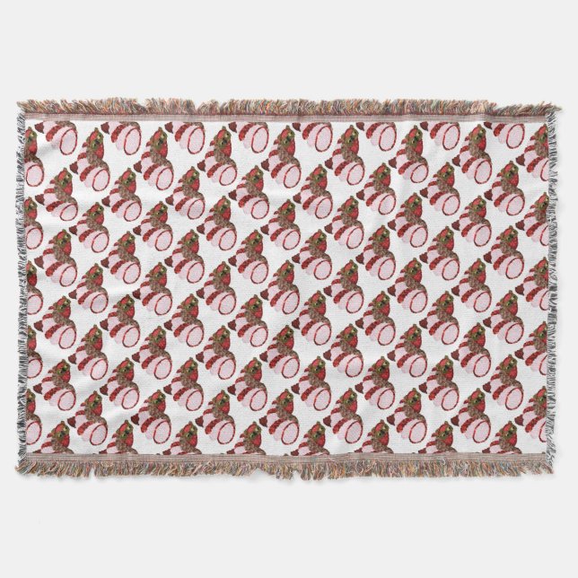Owl Throw Blanket Decke (Vorderseite)