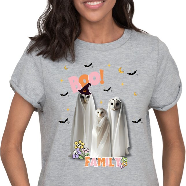 Owl-ween Family Halloween T-Shirt (Von Creator hochgeladen)