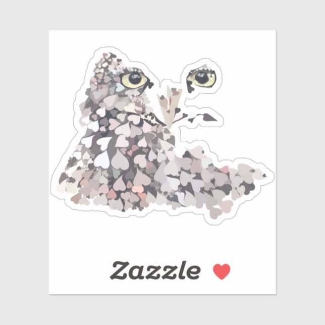 Owl you my Heart Aufkleber (Blatt)