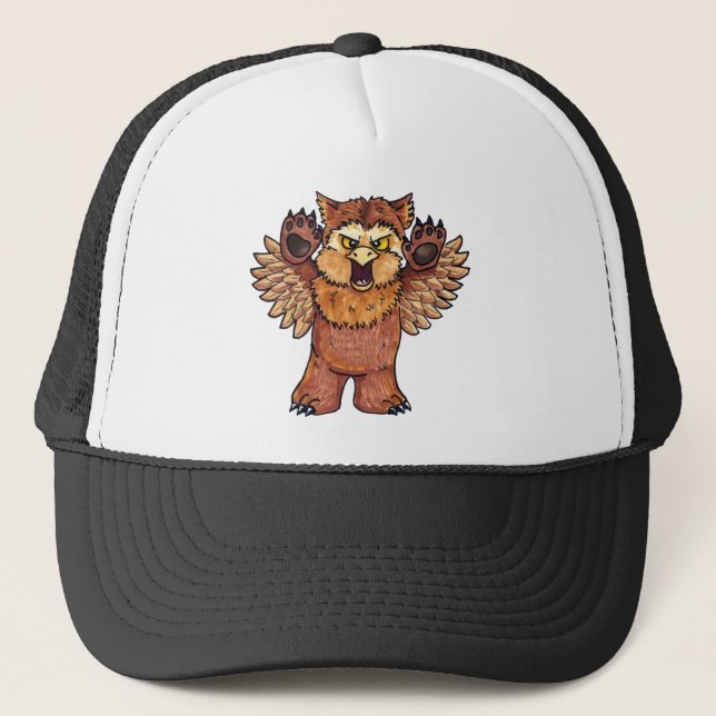 Owlbear Truckerkappe (Vorderseite)