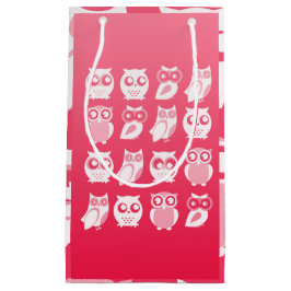 Owls Gift Bag Kleine Geschenktüte