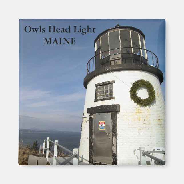 Owls Head Light, Maine Magnet (Vorne)