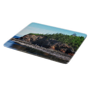 Owls Head Lighthouse, Maine Cutting Board Schneidebrett