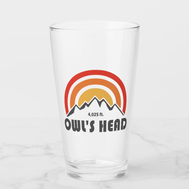 Owl's Head New Hampshire Glas (Vorderseite)