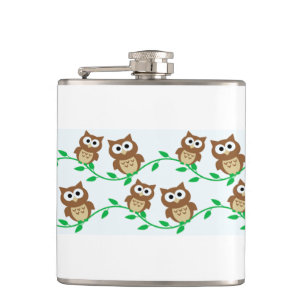 Owls Owls Owls Flachmann