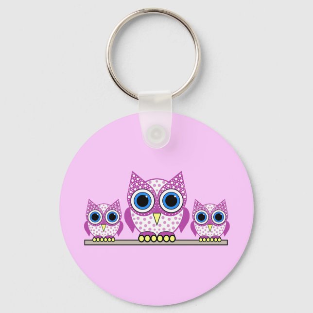owls schlüsselanhänger (Vorderseite)