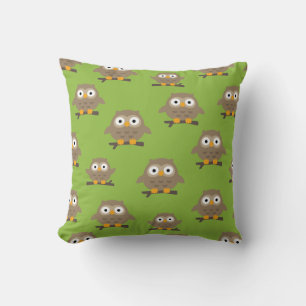 Owls Throw Kissen