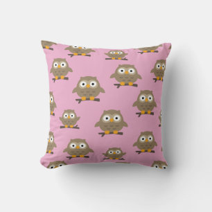 Owls Throw Kissen