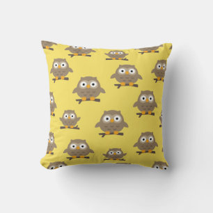 Owls Throw Kissen