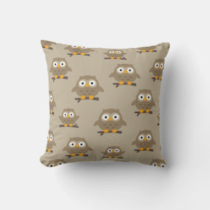 Owls Throw Kissen