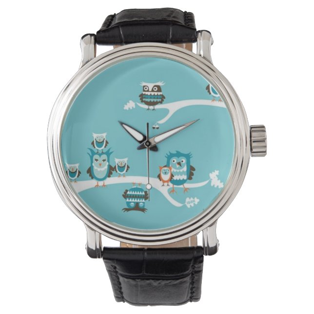 Owls Watch Armbanduhr (Vorderseite)