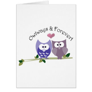 Owlways et pour toujours ! Conception mignonne de