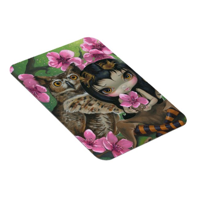 "Owlyn au printemps" Flex Magnet (Côté Droit)