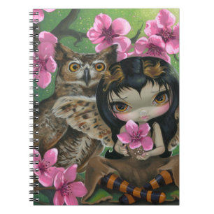 "Owlyn carnet pendant printemps"