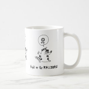 Owlys #1 Raccoon-Tasse Kaffeetasse