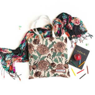 Own It Floral Aesthetic Tragetasche Tasche