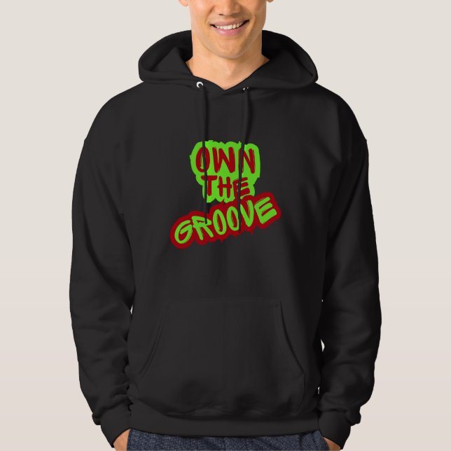 Own- The Groove - Drumming Hoodie (Vorderseite)