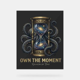 Own The Moment Acrylschild