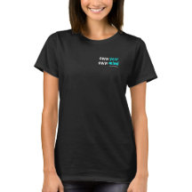 Own Your Own Mind™ Damen Schwarzes T-Shirt