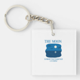 Own Your Weird - Bold Grunge Typography Schlüsselanhänger