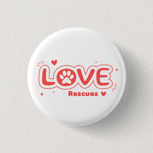 OWRAssist Liebe rettet Button (Vorderseite)