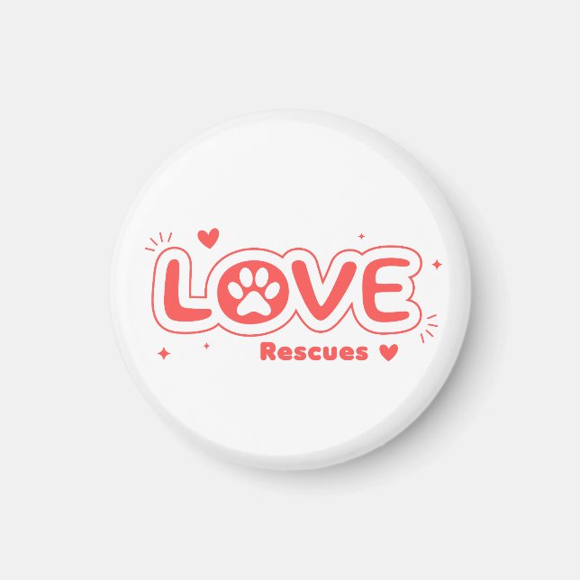 OWRAssist Liebe rettet Magnet (Vorne)