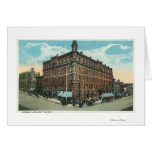 Owsley Block-Ansicht von TownButte, M.Ü.