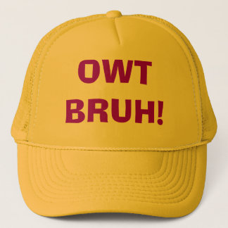 Owt Bruh Hut - besonders angefertigt Truckerkappe