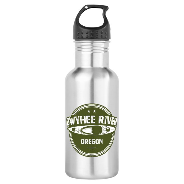 Owyhee River, Oregon Edelstahlflasche (Vorderseite)