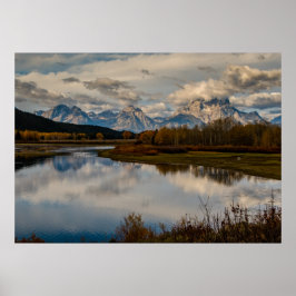 Oxbow Bend Grand Teton Nationalpark Poster
