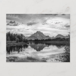 Oxbow Bend im Grand Teton Nationalpark Postkarte