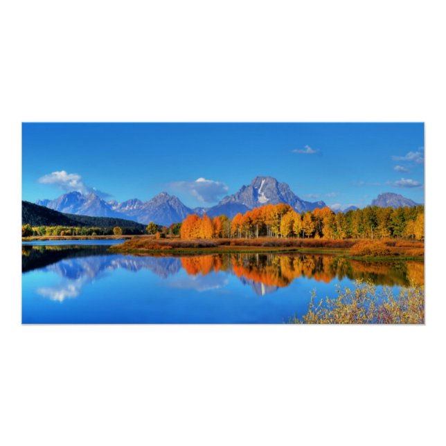 Oxbow Bend Sunrise Poster (Vorderseite)