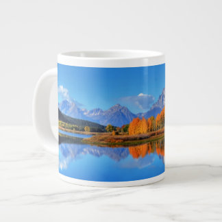 Oxbow Biegungs-Sonnenaufgang Jumbo-Tasse