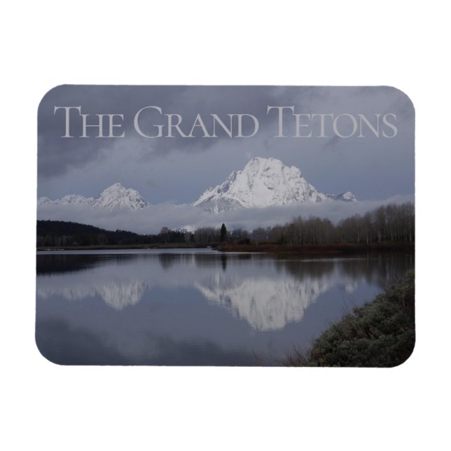 Oxbow Curve Grand Teton Nationalpark Magnet (Horizontal)
