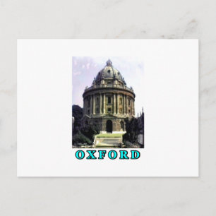 Oxford 1986 Snapshot 198 Cyan The MUSEUM Zazzle Gi Postkarte