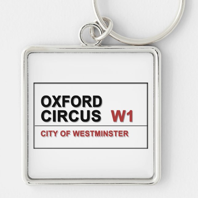 Oxford Circus Schlüsselanhänger (Vorne)
