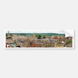 Oxford City Skyline Autoaufkleber