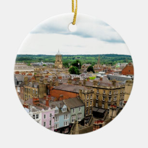 Oxford City Skyline Keramik Ornament