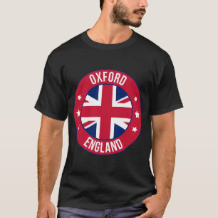 Oxford, England City T-Shirt Reise & Heimatort P