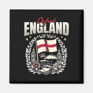 Oxford England Flag Souvenir Oxford Urlaub Magnet