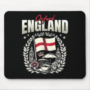 Oxford England Flag Souvenir Oxford Urlaub Mousepad
