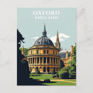 Oxford England Travel Historic Postkarte