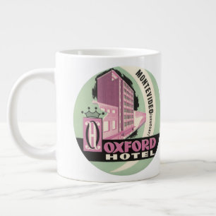 Oxford Hotel, Montevideo, Uruguay, Vintage Travel Jumbo-Tasse