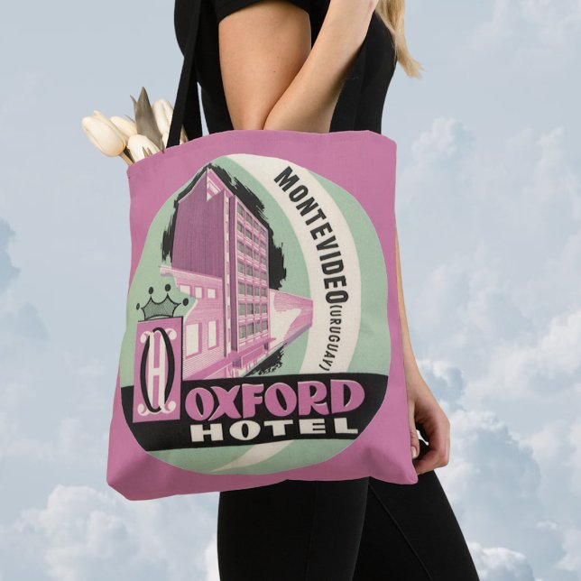 Oxford Hotel, Montevideo, Uruguay, Vintage Travel Tasche (Von Creator hochgeladen)