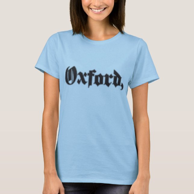 Oxford-Komma-T-Shirt T-Shirt (Vorderseite)