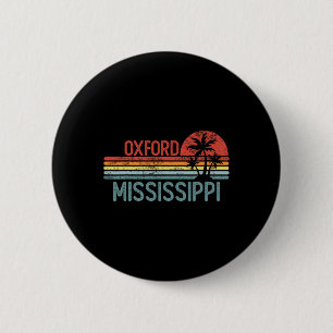 Oxford Mississippi Lustige Usa Stadt Reise Heim Wu Button