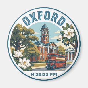 Oxford Mississippi Magnet
