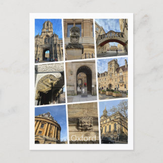 Oxford Postkarte