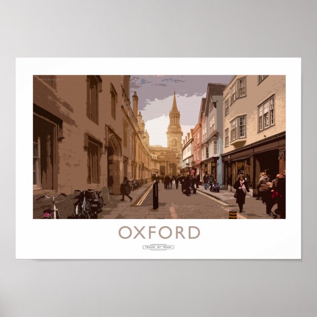 Oxford Railposter Poster (Vorne)