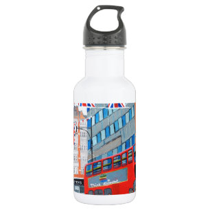 Oxford Street - Queen's Diamond Jubilee Edelstahlflasche